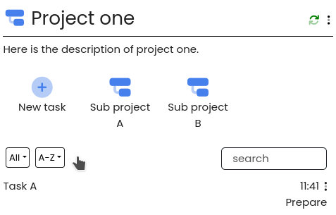 Relay current folder